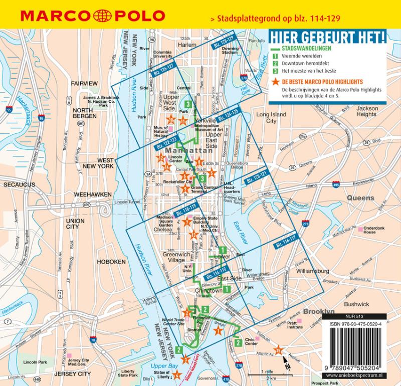 New York / Marco Polo achterkant