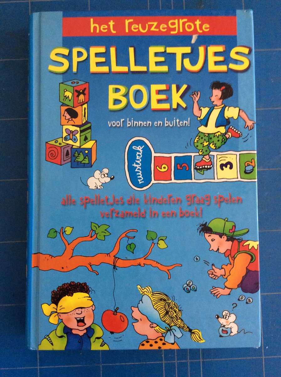 S. Tyberg Het Reuzegrote Spelletjesboek Voor Binnen En Buiten