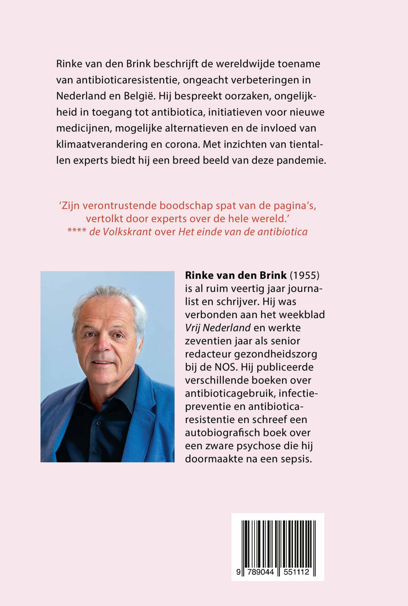 De sluipende pandemie achterkant