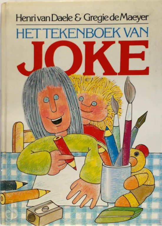 Tekenboek van joke