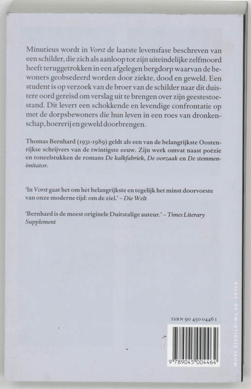 Vorst / De twintigste eeuw / 19 achterkant