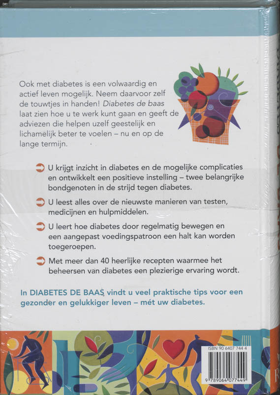 Diabetes De Baas achterkant