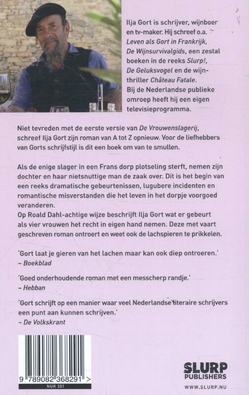 De vrouwenslagerij achterkant