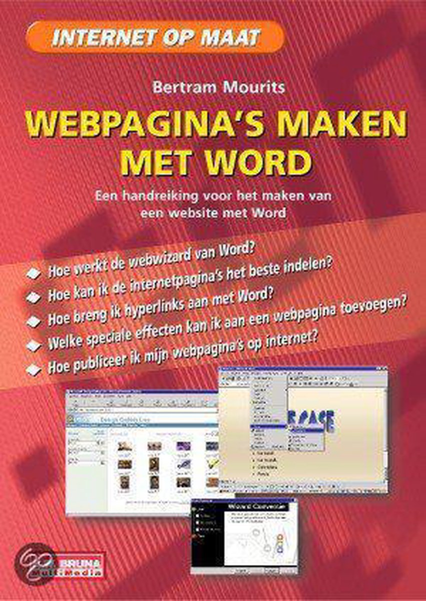 Webpagina's maken met Word / Internet op maat