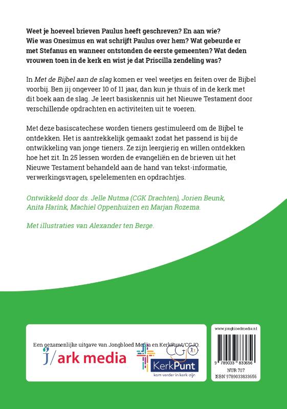 Met de Bijbel aan de slag - Nieuwe Testament achterkant