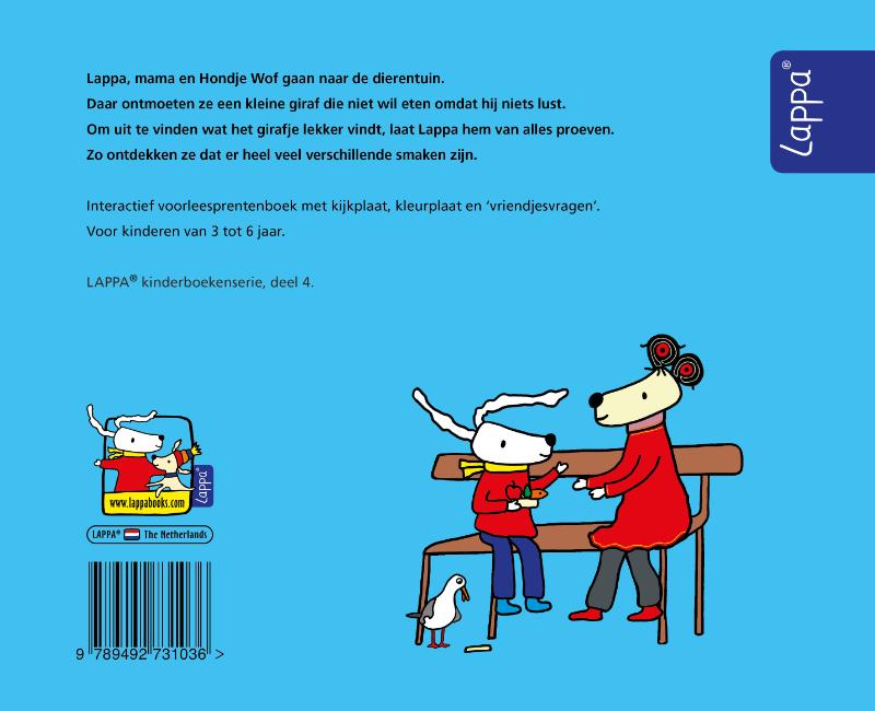 Lappa in de dierentuin / LAPPA® kinderboeken / 4 achterkant