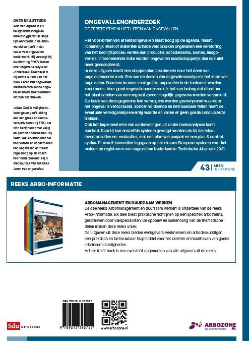 Arboinformatie 43 -   Ongevallenonderzoek achterkant