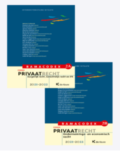 Codex privaatrecht 2021-2022 / Bamacodex / 2A