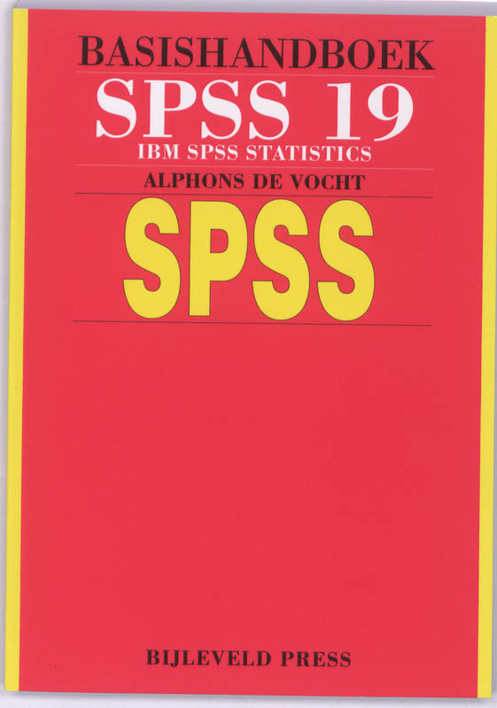 Basishandboek SPSS 19