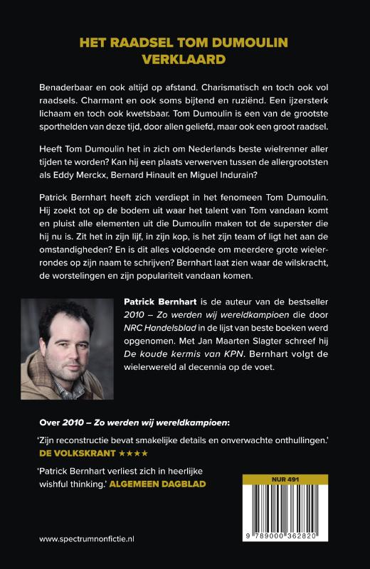 Tom Dumoulin Tom Dumoulin achterkant