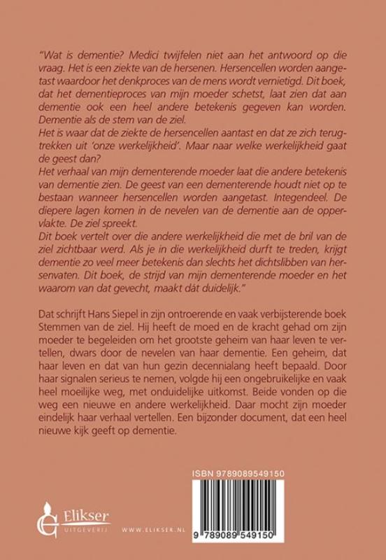 Stemmen van de ziel achterkant