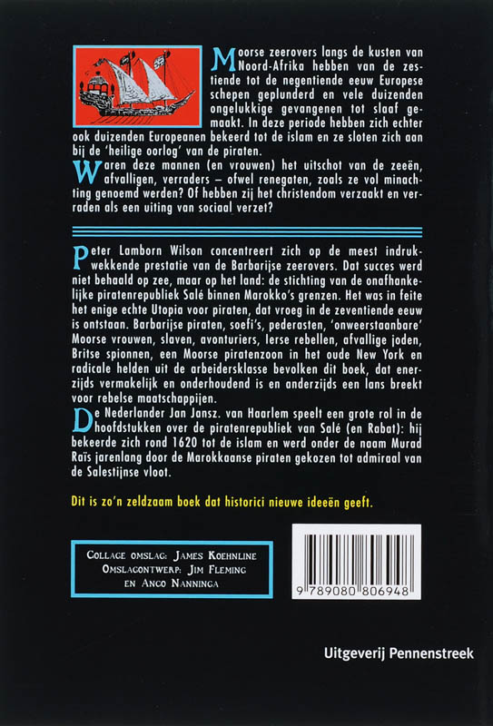 Piraten en hun Utopia Piraten en hun Utopia achterkant