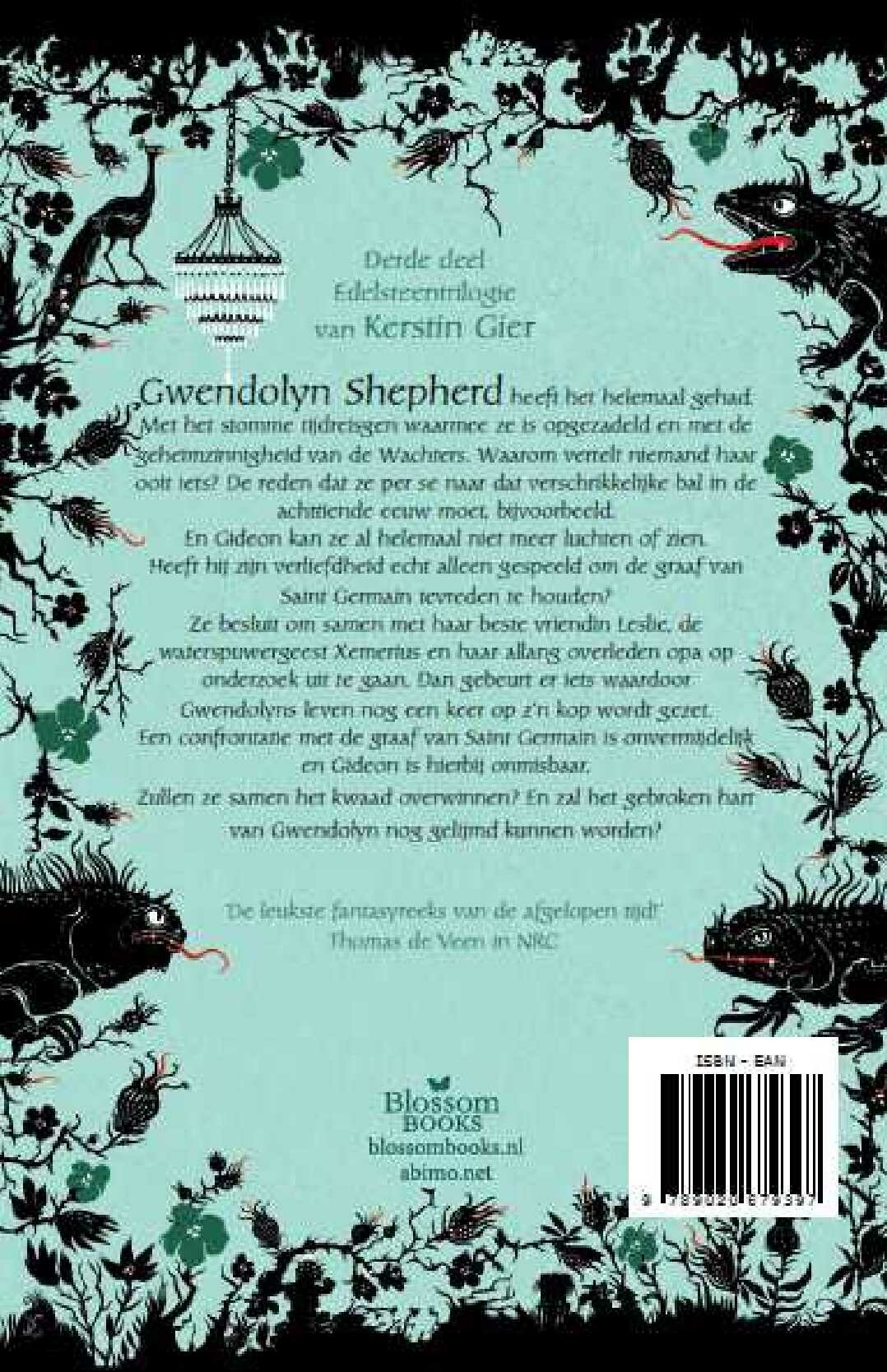 Smaragdgroen / Eindeloos verliefd achterkant