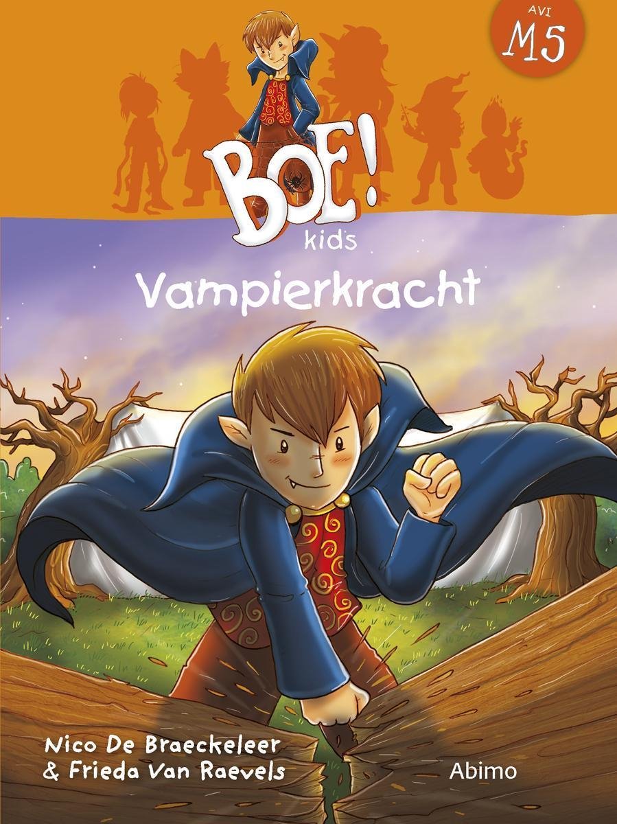 Kinderboeken  avi boek Vampierkracht van Boe AVI M5