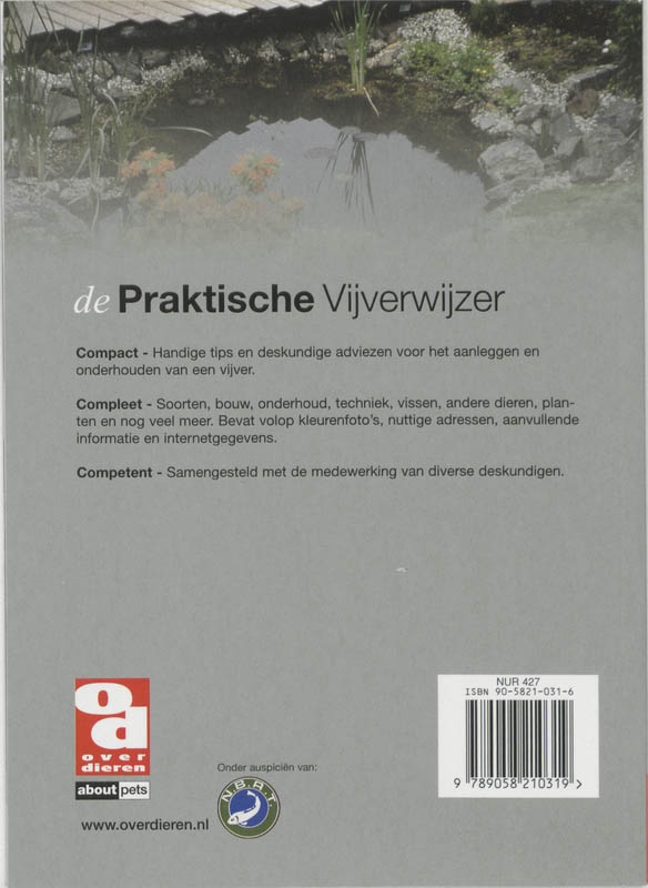 Over Dieren 0030 - Praktische vijverwijzer achterkant