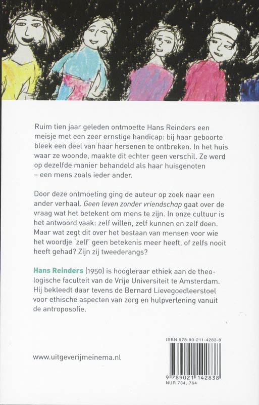 Geen Leven Zonder Vriendschap achterkant