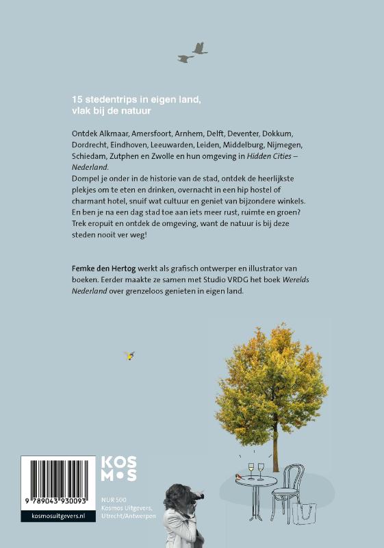 Hidden cities Nederland achterkant