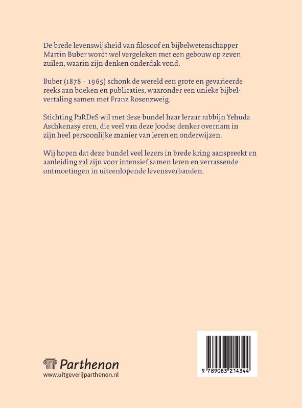 De veelkleurige wijsheid van Martin Buber De veelkleurige wijsheid van Martin Buber achterkant