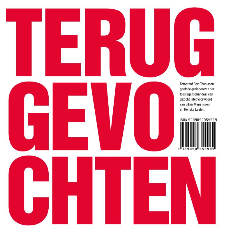 Weggecijferd. Teruggevochten. achterkant