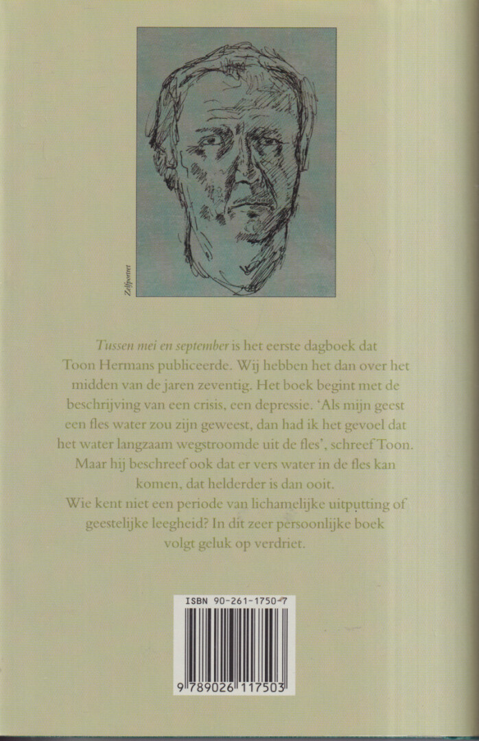 Tussen mei en september / Verzameld werk / 14 achterkant