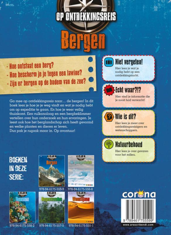 Bergen / Op Ontdekkingsreis! achterkant