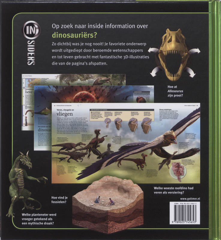 Dinosauriers / Insiders achterkant
