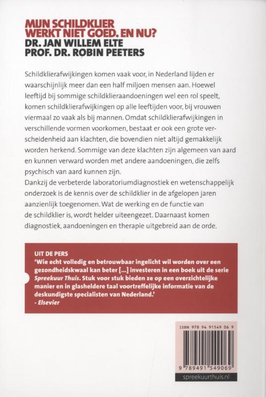 Mijn schildklier werkt niet goed en nu? / Spreekuur Thuis achterkant
