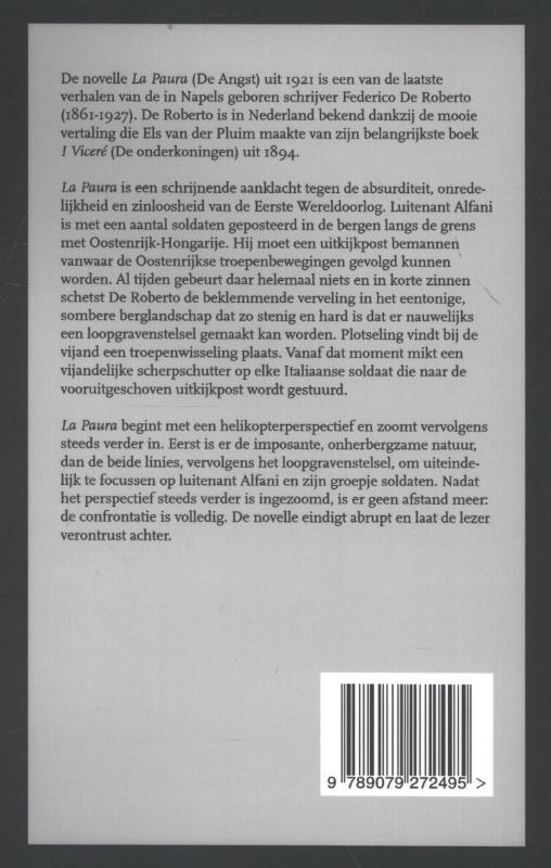Prominent-reeks 16 -   De angst achterkant