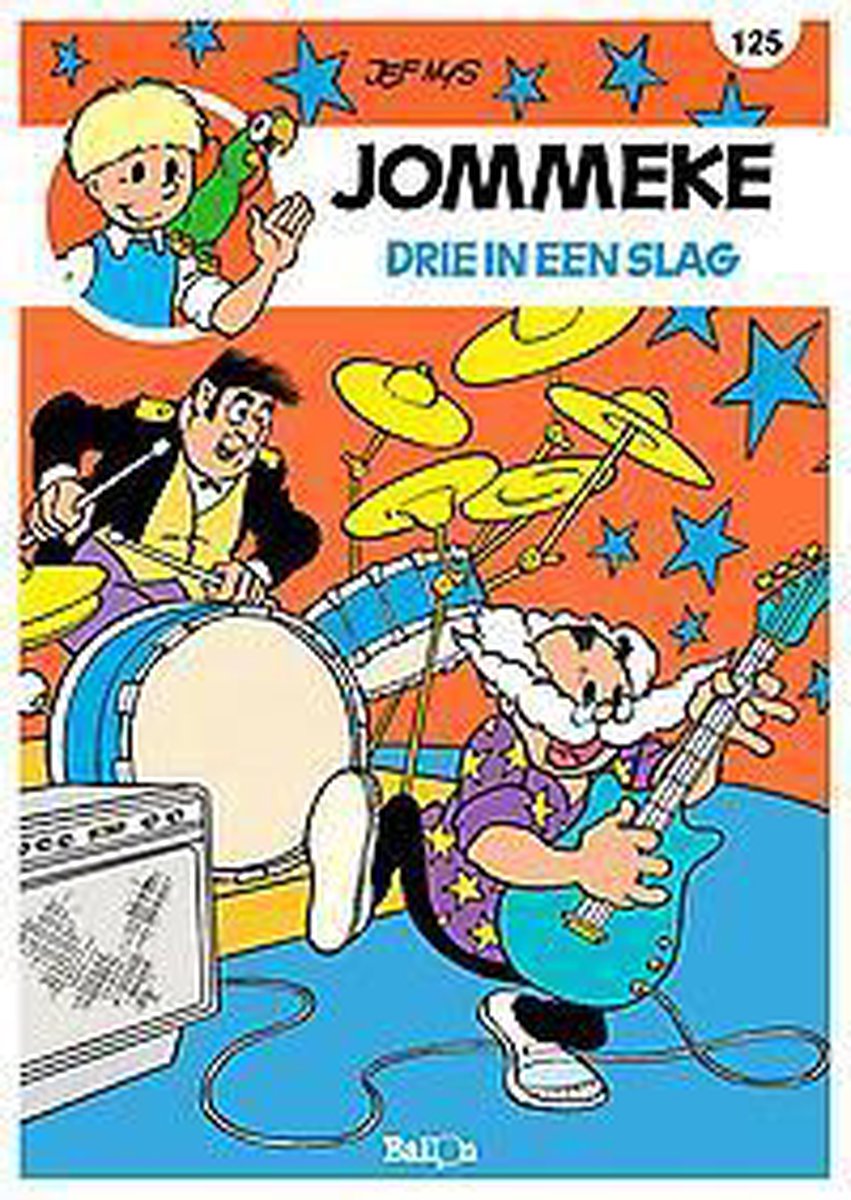 Drie in aanslag / Jommeke / 125
