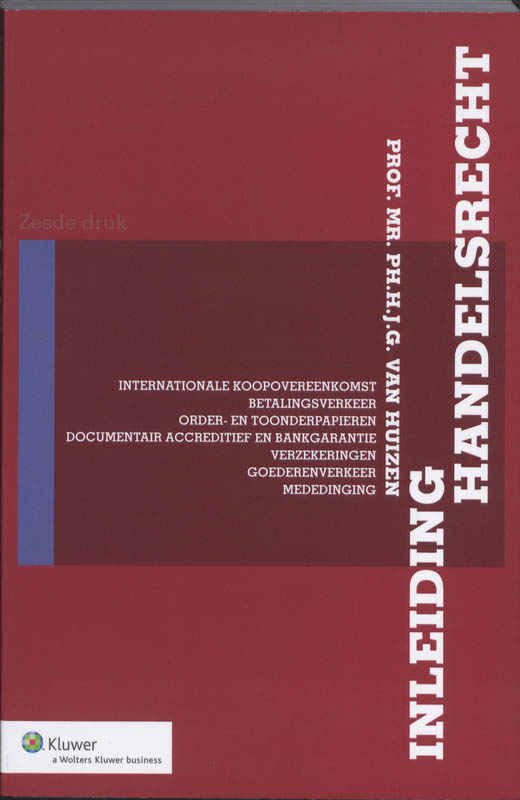 Inleiding handelsrecht