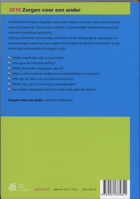 Zorgen voor een ander 2010 achterkant