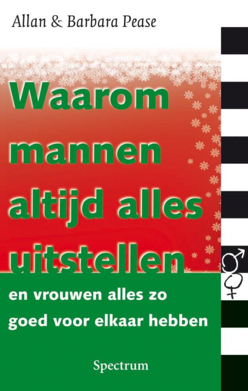 Allan Pease Waarom Mannen Altijd Alles Uitstellen