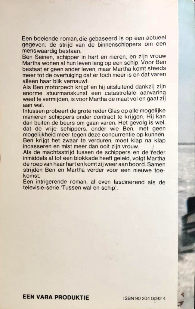 Tussen wal en schip achterkant