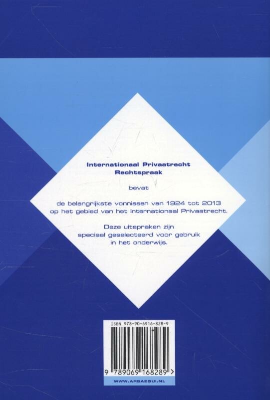 Internationaal privaatrecht / Rechtspraak / 2013 / Ars Aequi Jurisprudentie achterkant