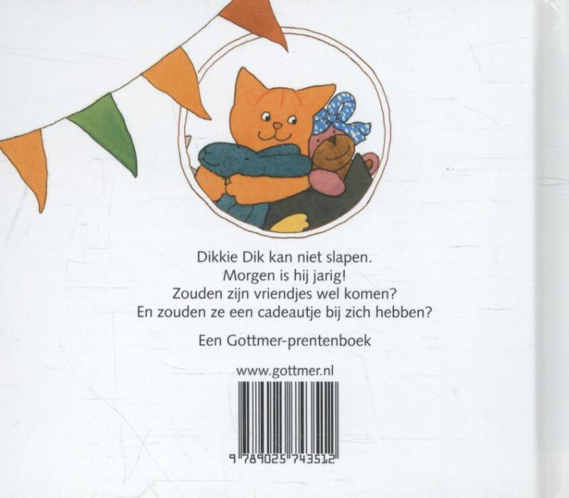 Jarig / Dikkie Dik achterkant