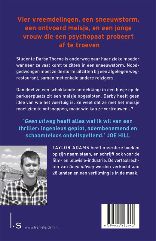 Geen uitweg Geen uitweg achterkant