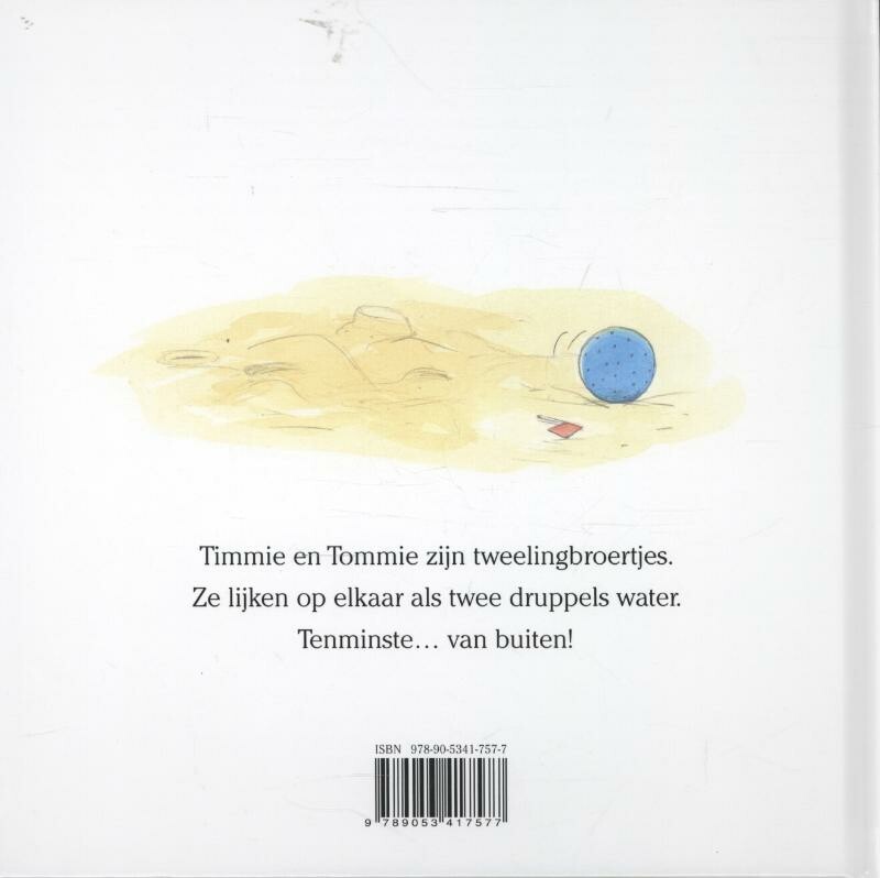 Meneertje Rood & meneertje Blauw achterkant