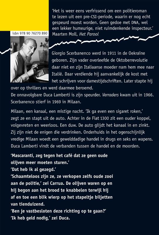 Verraders Verraders achterkant