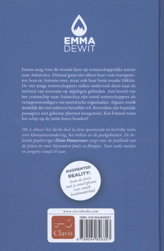 Paniek aan boord / Emma Dewit / 3 achterkant