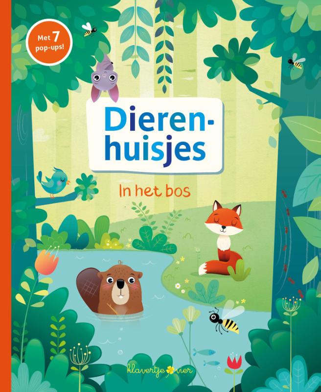 In het bos / Pop-up boek Dierenhuisjes / 0