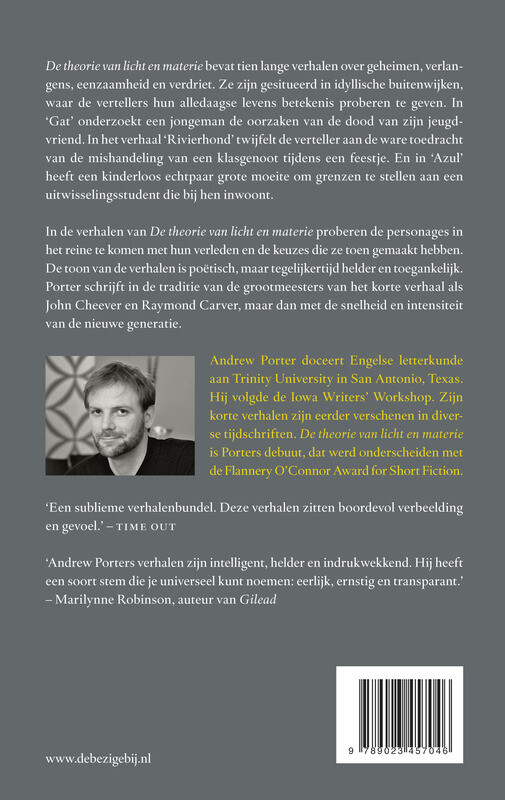 De theorie van licht en materie achterkant