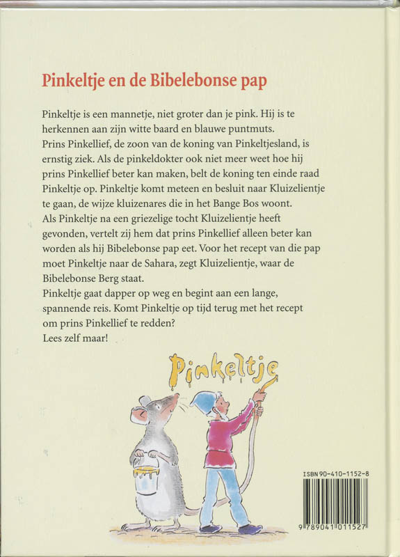 Pinkel En De Bibelebonse Pap 28 achterkant