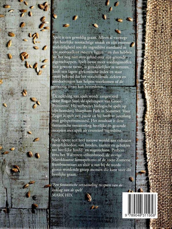 Spelt achterkant