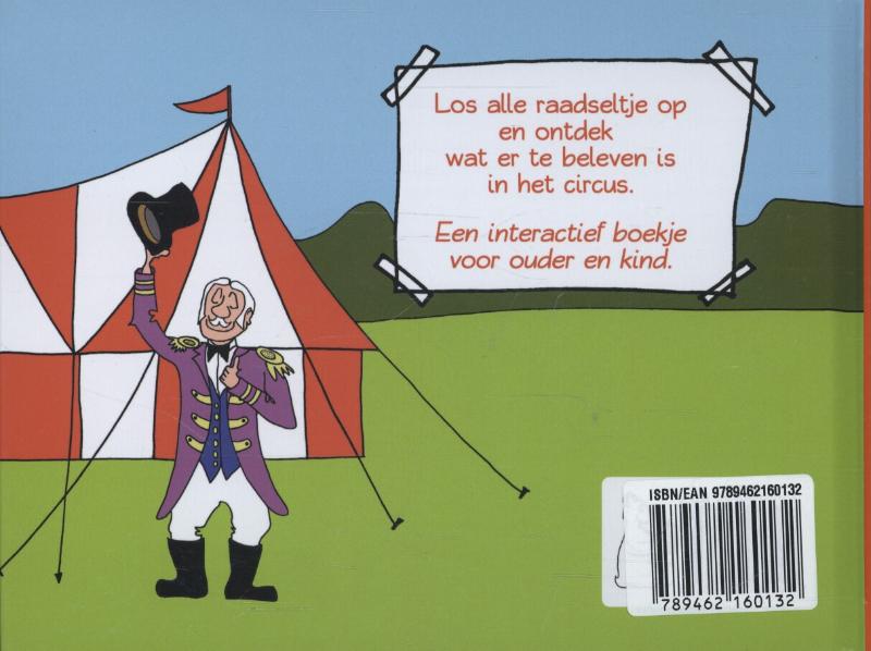 Raadseltjes in het circus achterkant