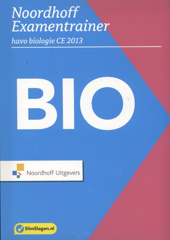 Noordhoff Examentrainer / Havo biologie CE 2013 / Slim Slagen
