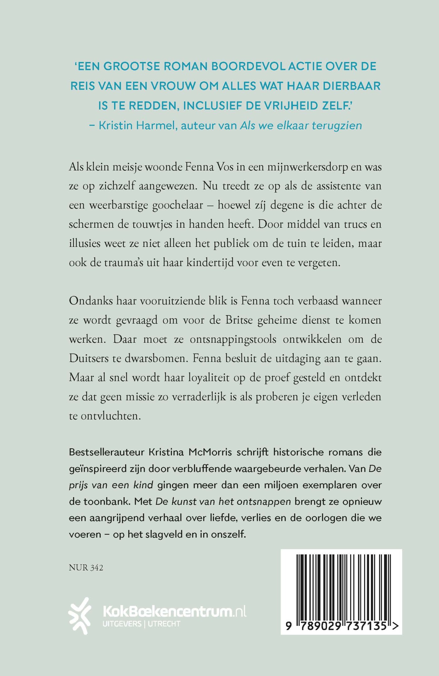 De kunst van het ontsnappen achterkant