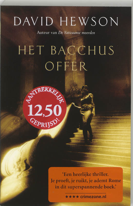 boekenbalie_9789026122408_cover Het Bacchus offer / Nic Costa / 2