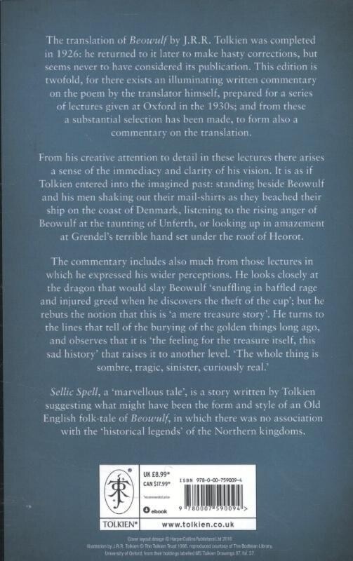 Beowulf: A Translation and Commentary, Together with Sellic Spell achterkant