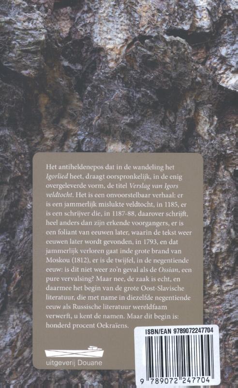 Het Igorlied / De zwarte berk / 1 achterkant