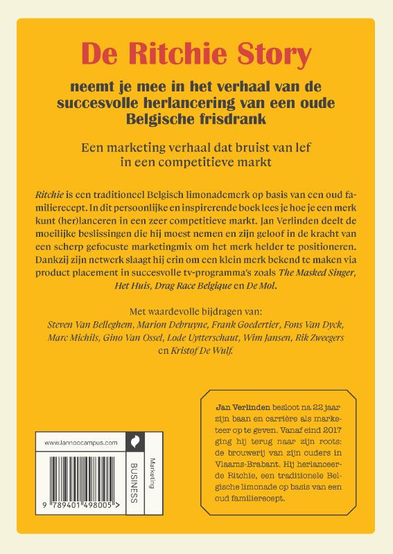 De Ritchie Story achterkant